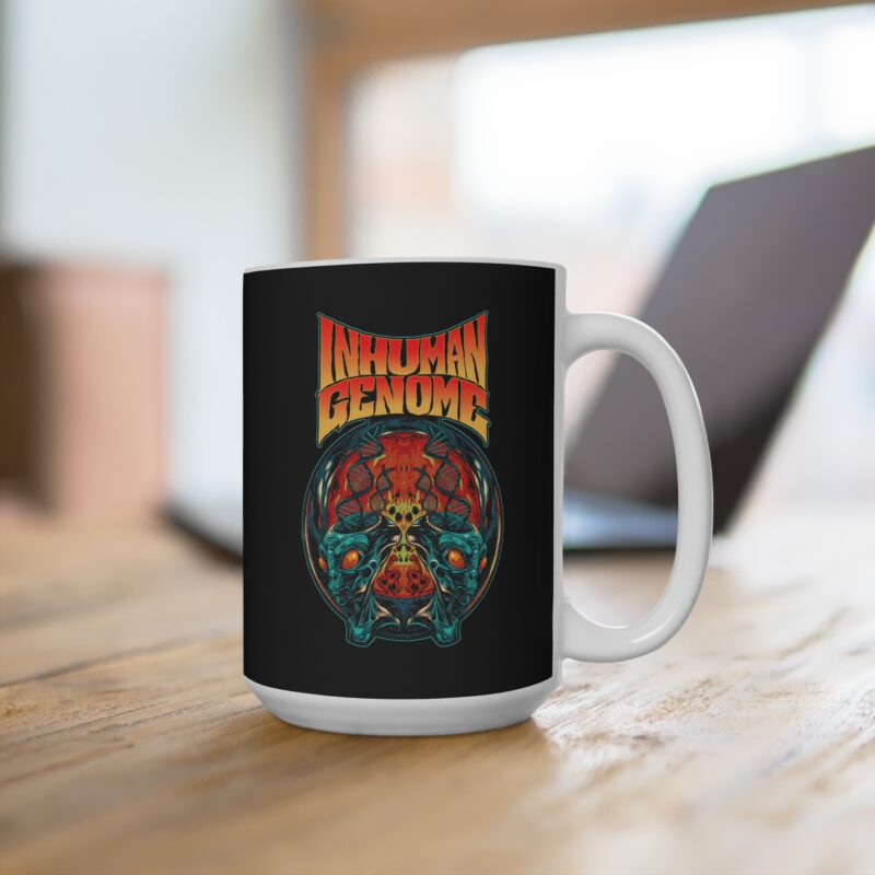 Inhuman Genome Evolution Mug 15oz - Image 4